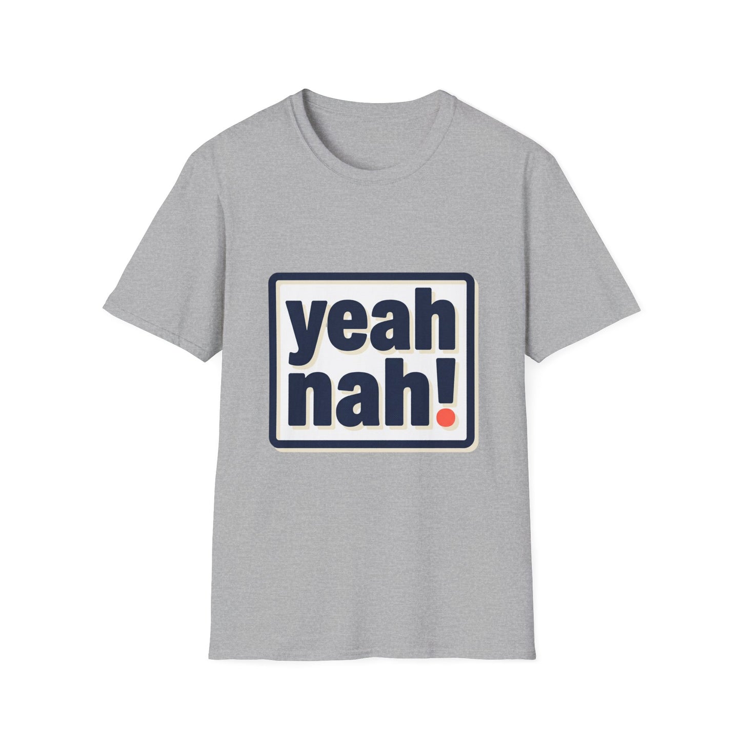 Yeah Nah! Graphic T-Shirt — Casual Aussie Phrase Tee