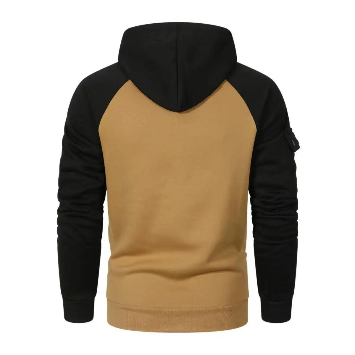 Men's Spring  Autumn Sweatshirt Sweatshirt Sweatshirt Zipper Multi-Pocket Pullover Raglan Sleeve Sports Casual Fleece Sweatshirt