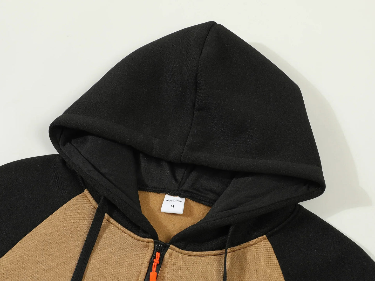 Men's Spring  Autumn Sweatshirt Sweatshirt Sweatshirt Zipper Multi-Pocket Pullover Raglan Sleeve Sports Casual Fleece Sweatshirt